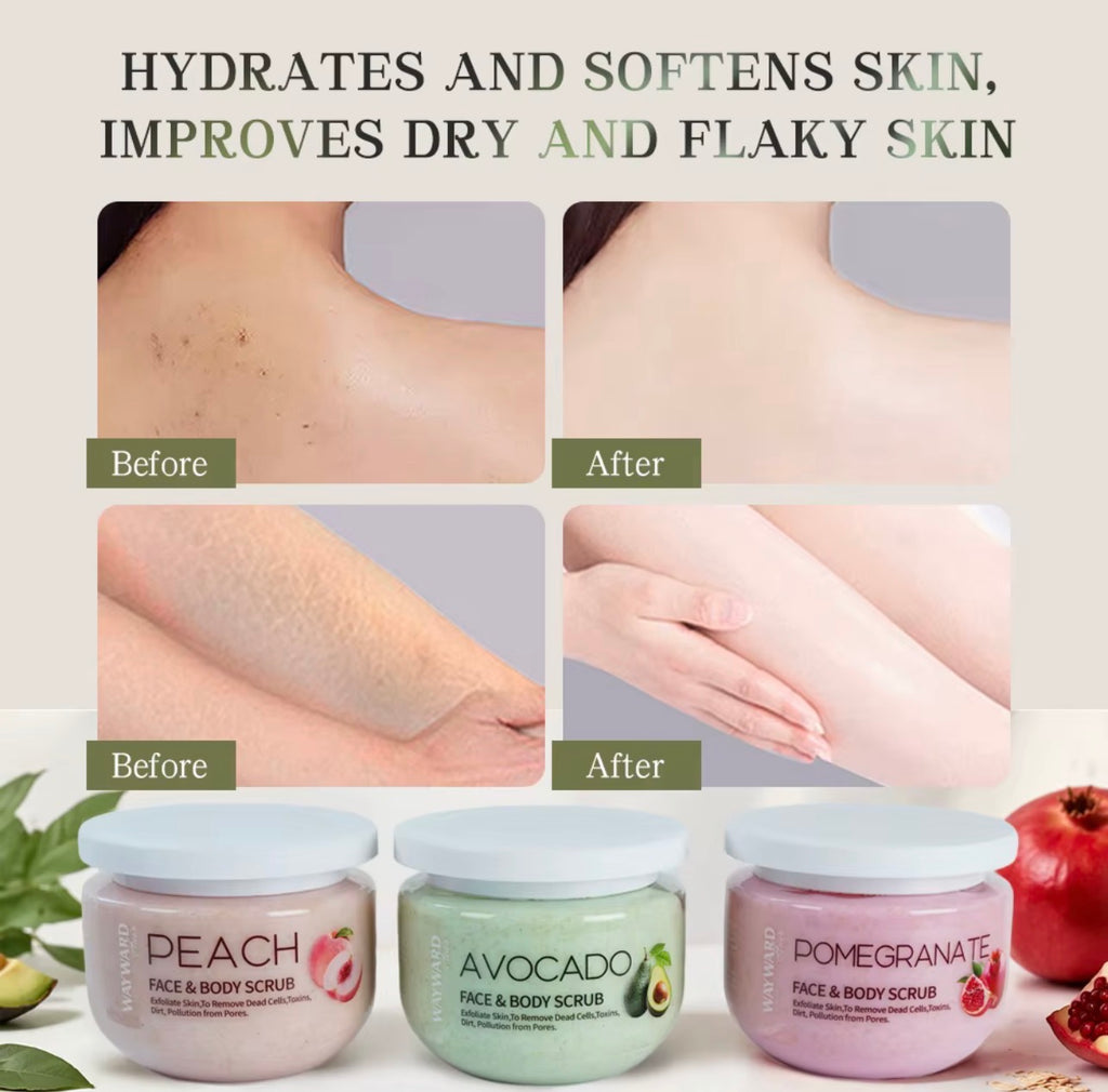 Face and body scrub