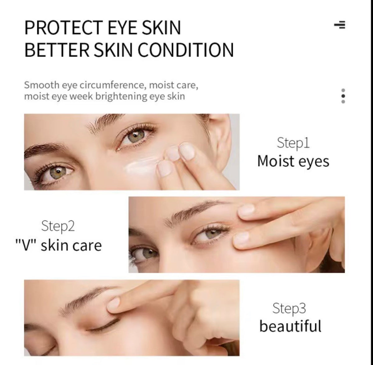Masque anti cerne